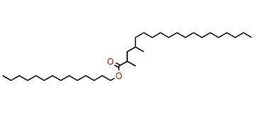 Tetradecyl syn-2,4-dimethylnonadecanoate
